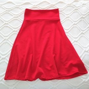 4/$25 ❤️ LuLaRoe Azure Skirt Small Red